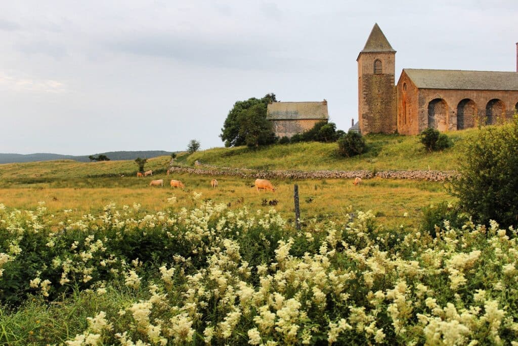 Le village d'Aubrac