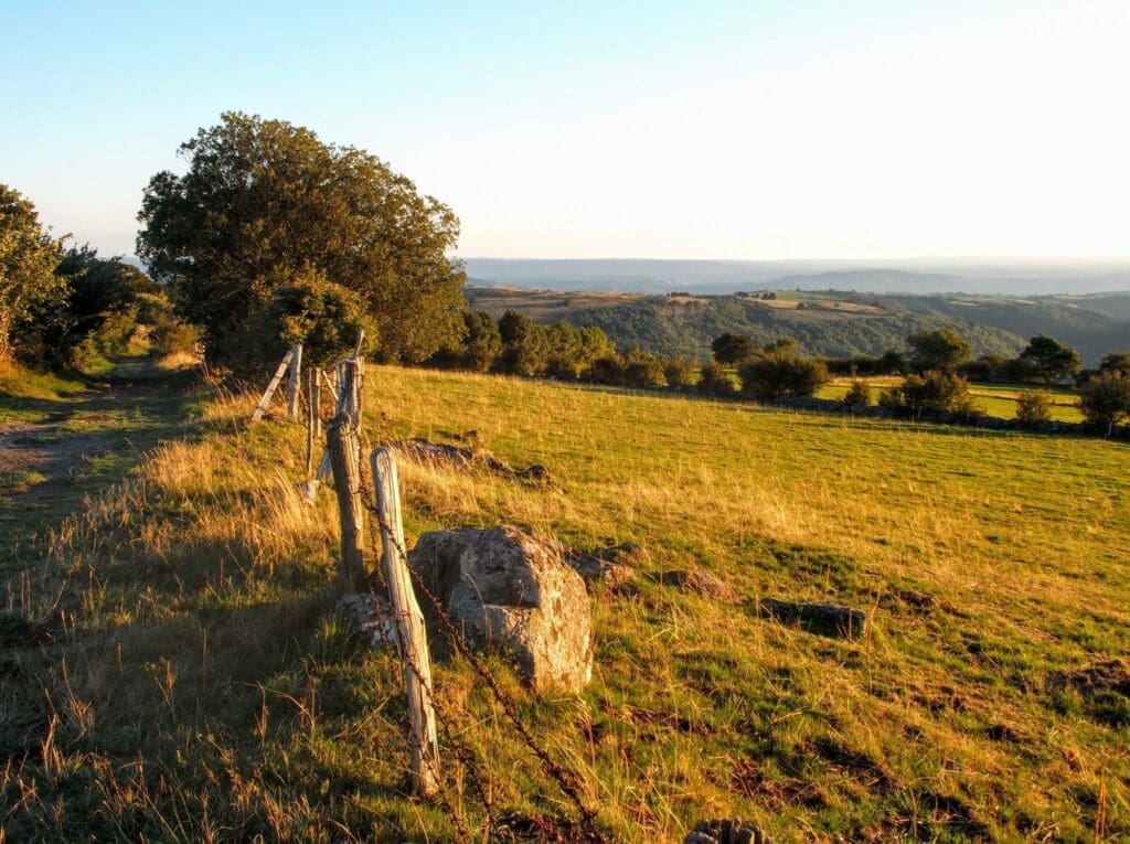 Le paysage de l'Aubrac